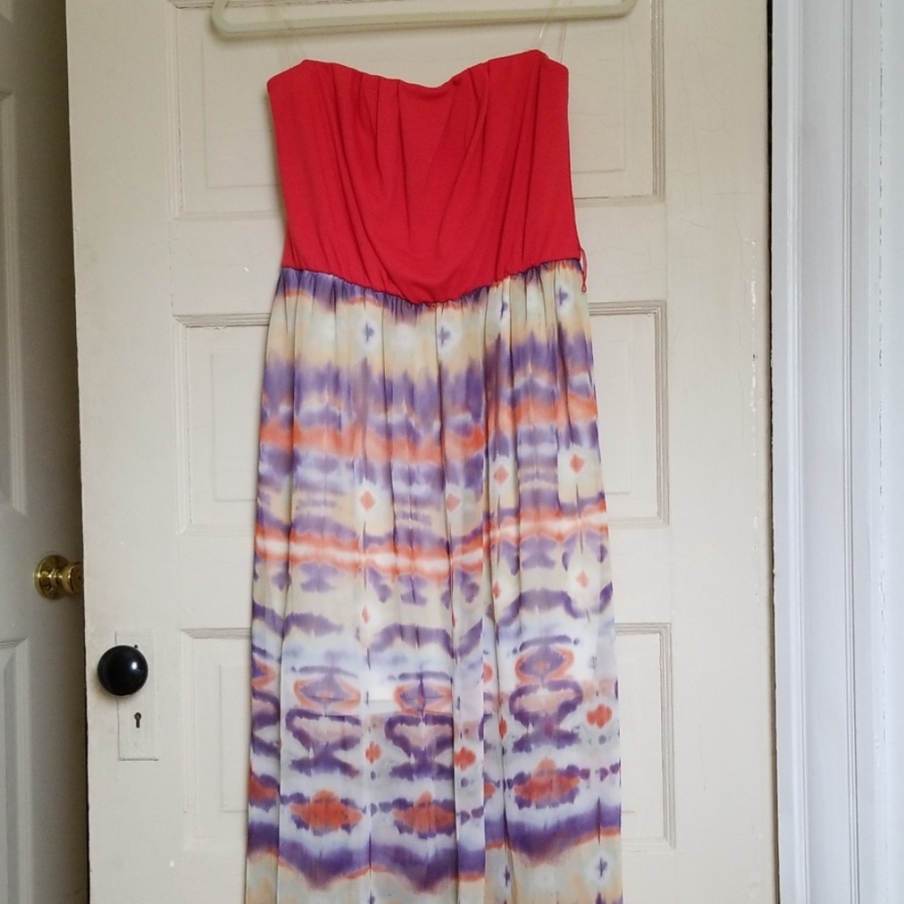 Maxi dress, Strapless Dress